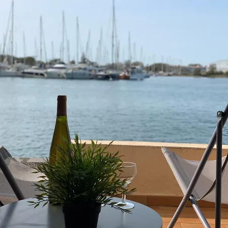 Les Argonautes: Beachfront Studio with Pool and Sea Views Agde Exterior photo